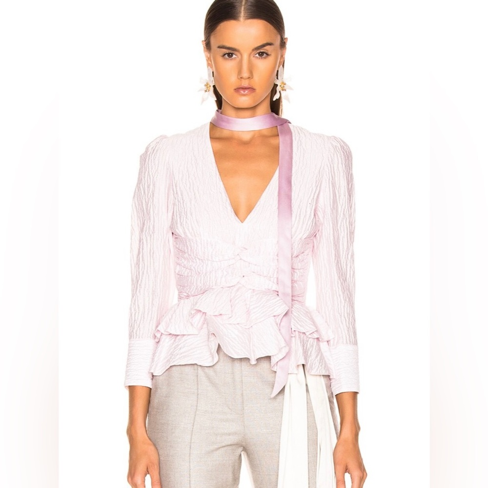 Hellessy Stargazing Top in Blush